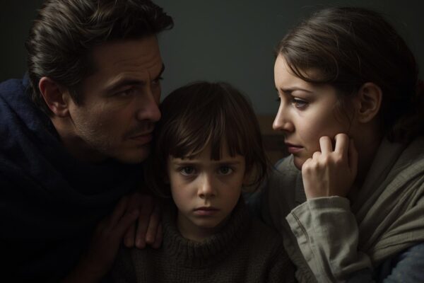 La afectación de los padres con sus hijos en una separación